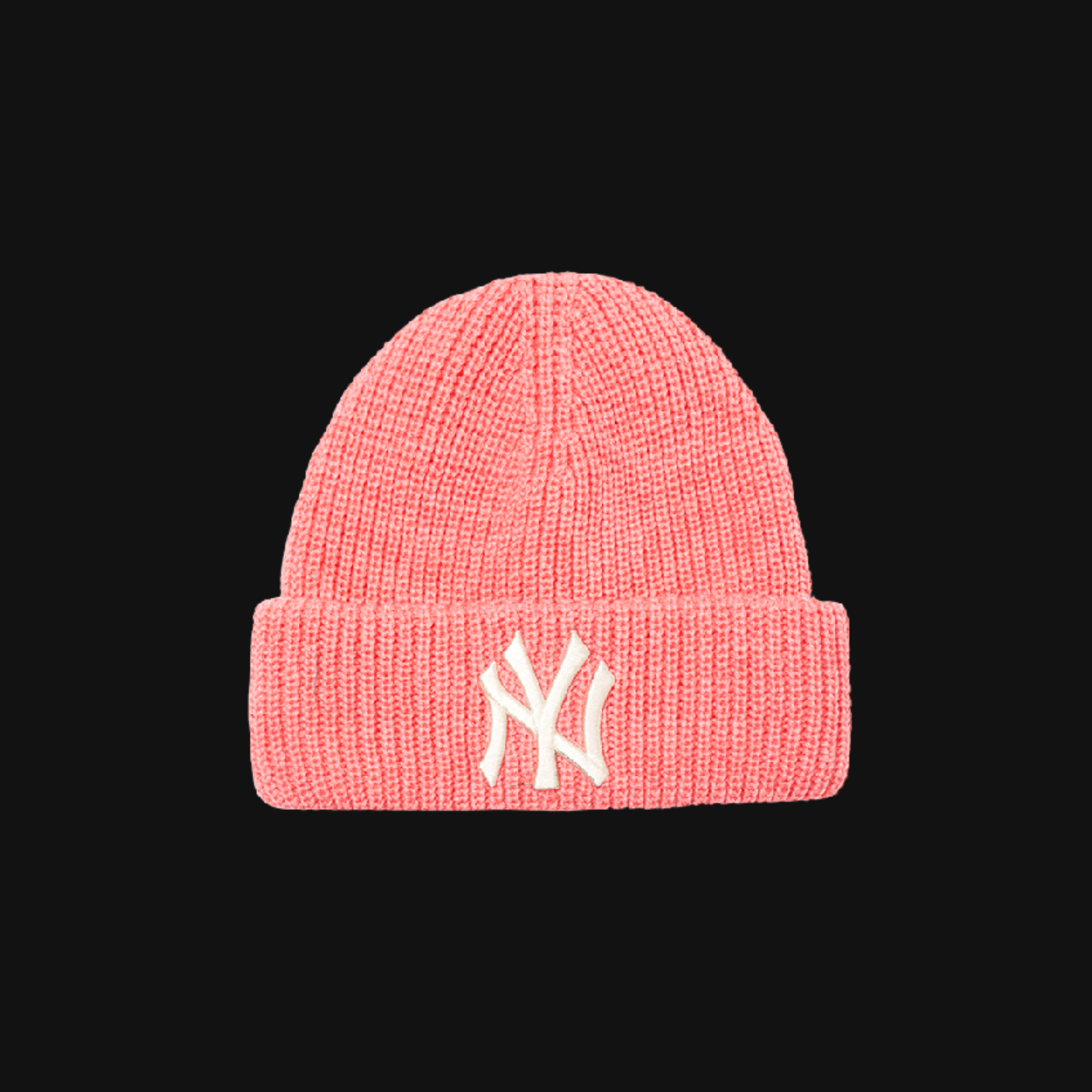 NY Pink Beanie - Premium New York Team Knit Cap – NoCap