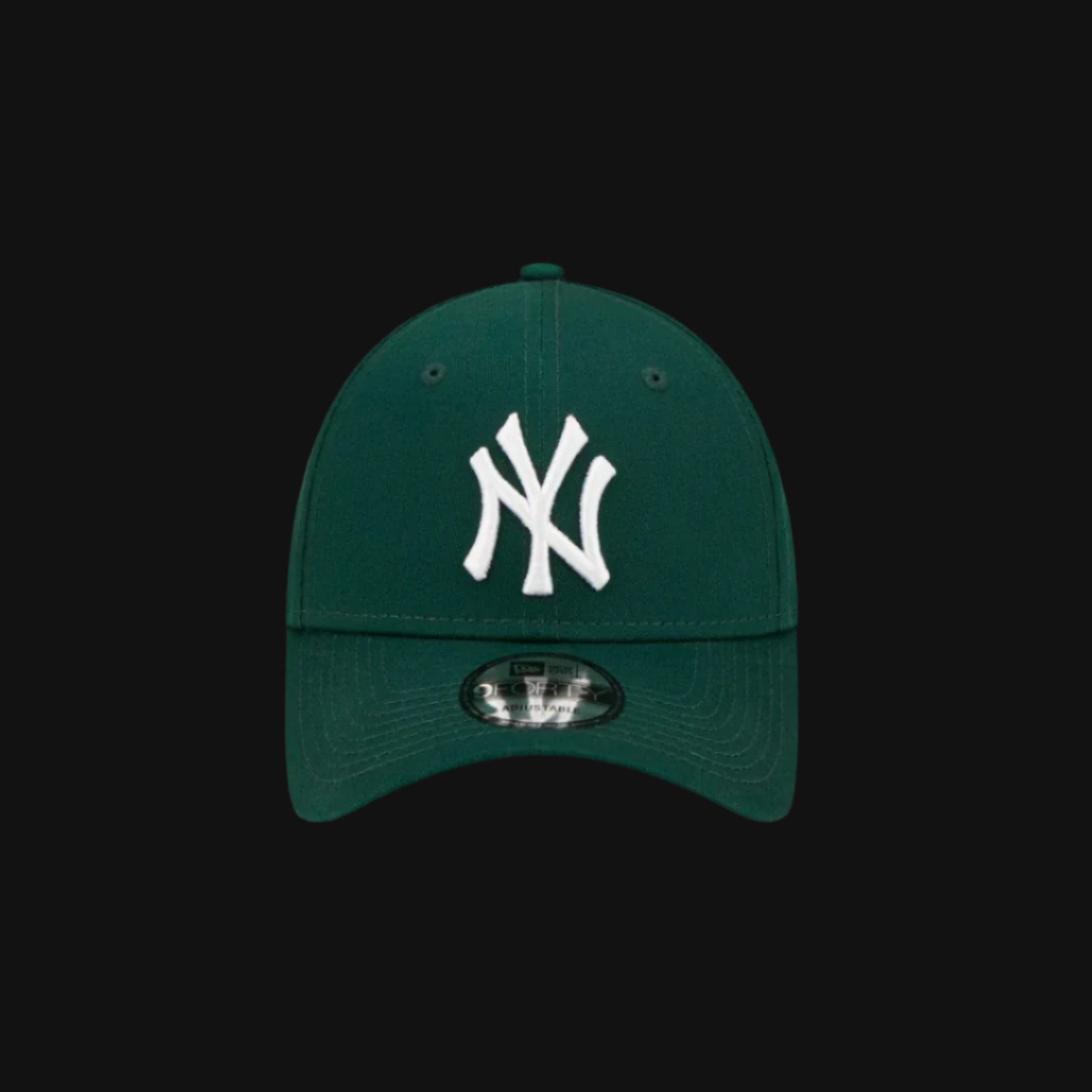 League Essential NY 9FORTY Green Cap - New York Yankees Adjustable