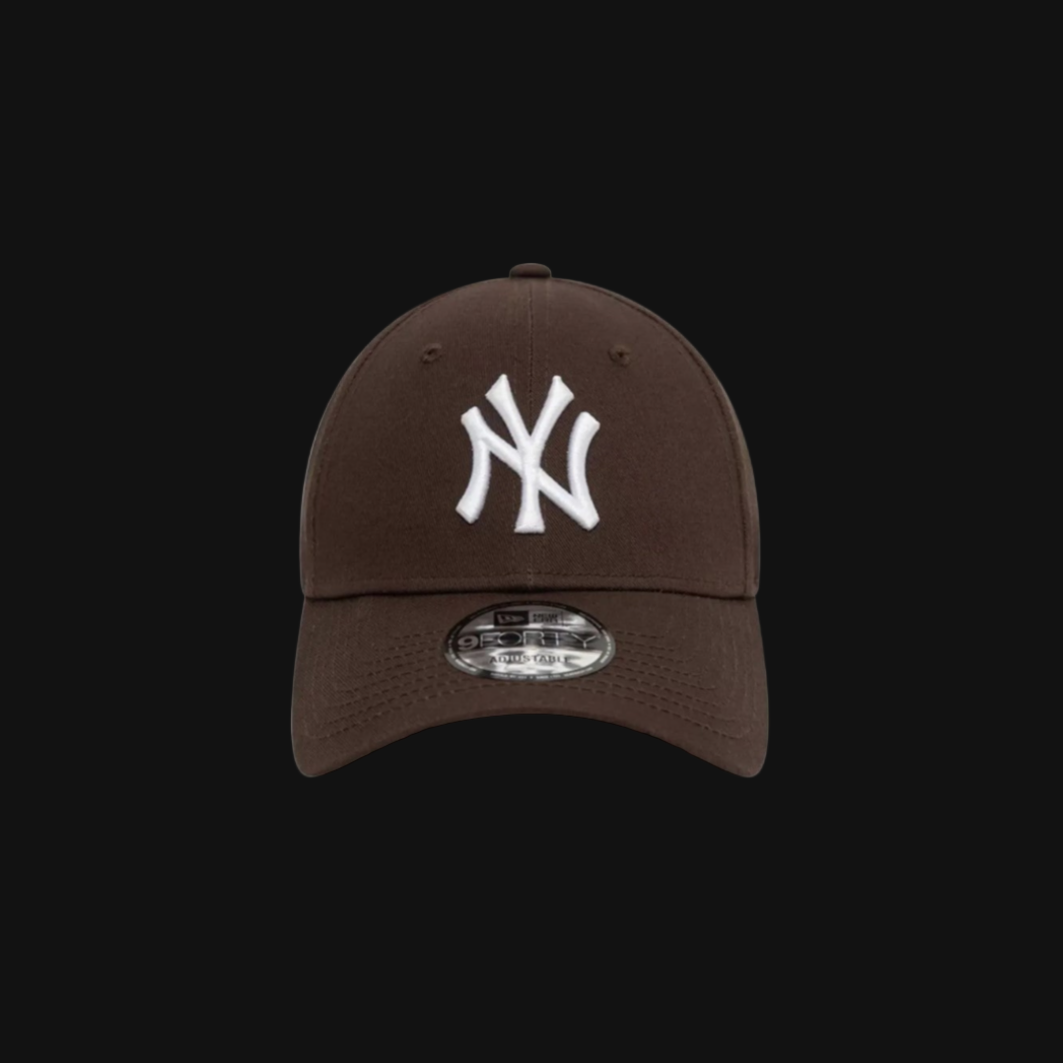 NY Essential Brown 9FORTY Cap - New York Yankees Adjustable Hat