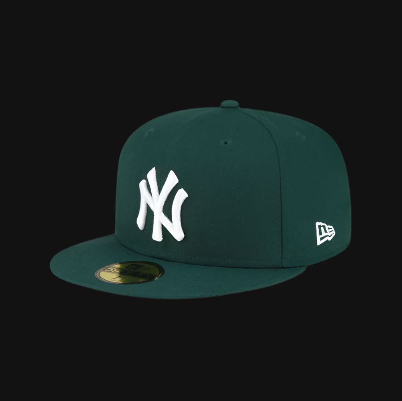 Dark Green 59FIFTY Fitted front