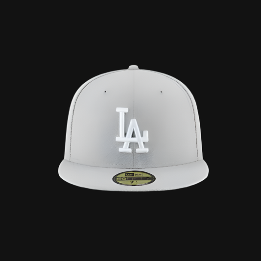 Gray LA Dodgers 59FIFTY Cap