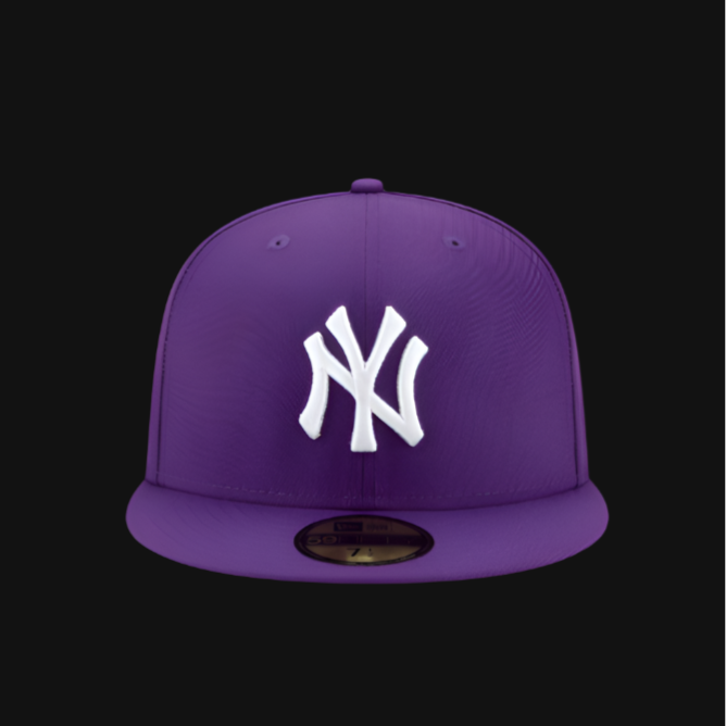 Purple Yankees 59FIFTY Fitted – NoCap