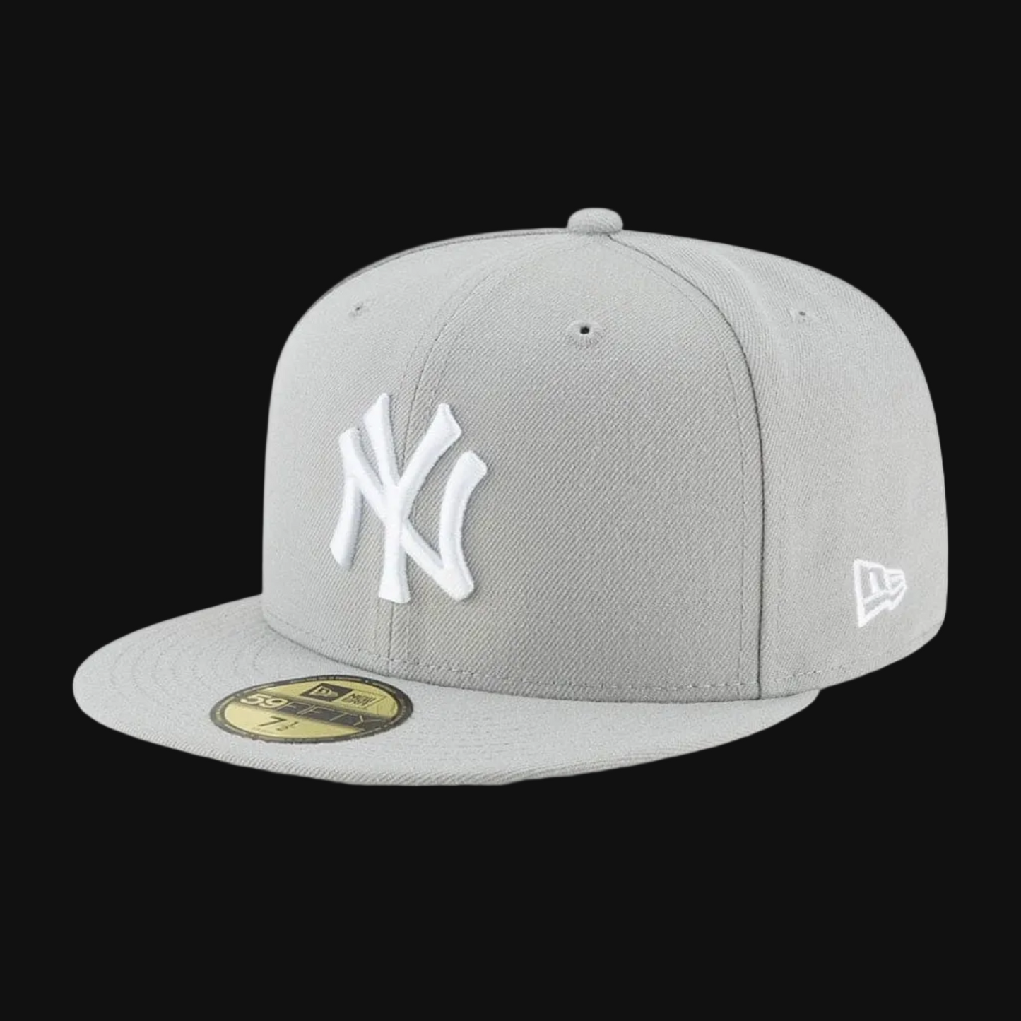 Gray Yankees 59FIFTY Cap