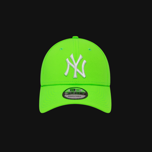 (50% OFF) Neon Green NY 9FORTY Cap
