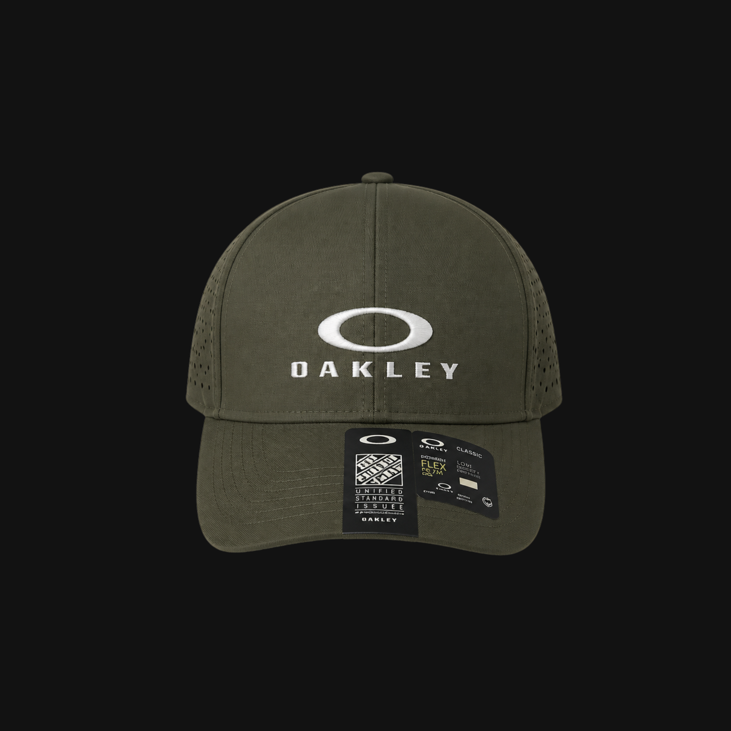 (New Arrival) OAKLEY Military Green Trucker Cap