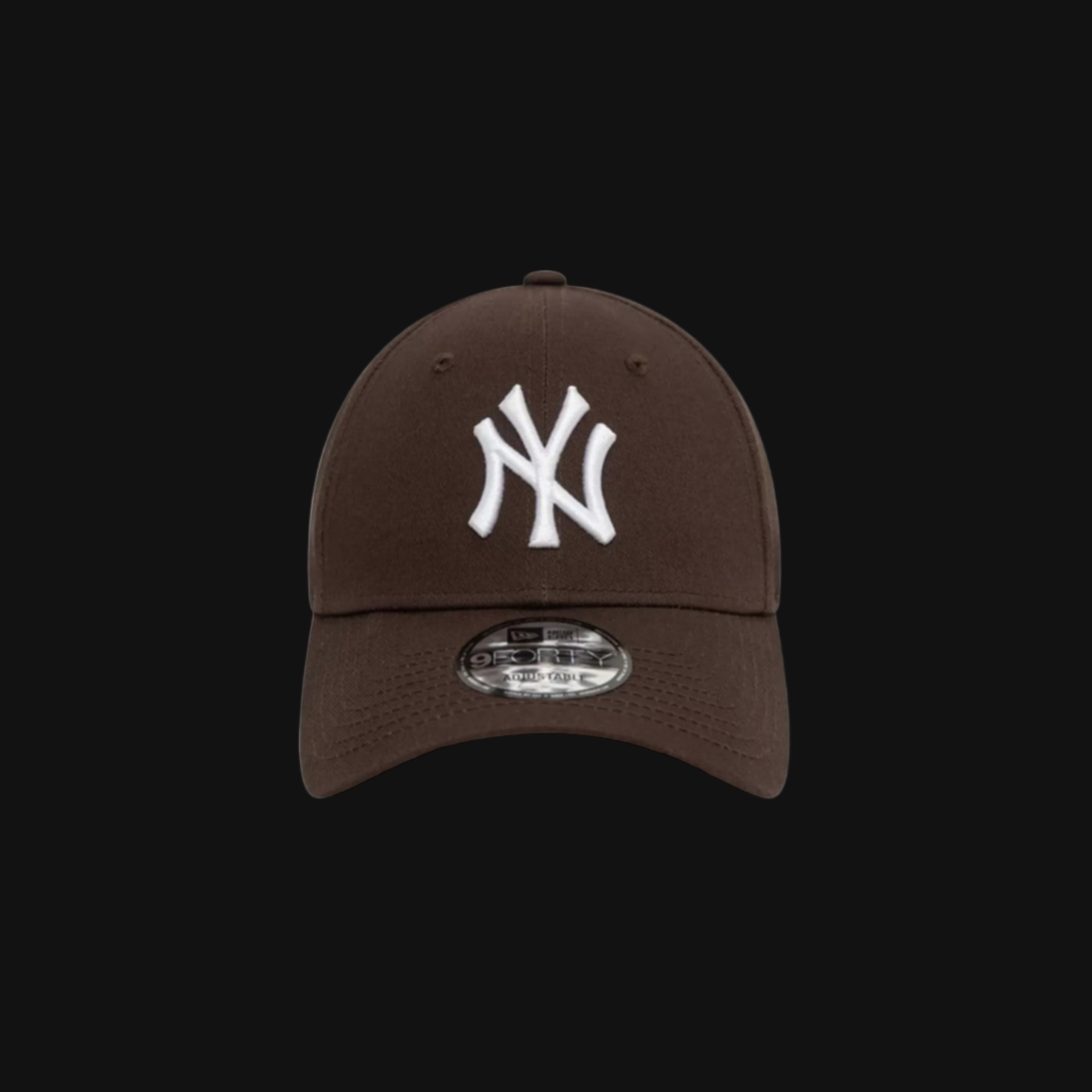 NY Essential Brown 9FORTY Cap - New York Yankees Adjustable Hat