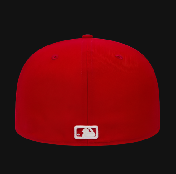 LA Dodgers Essential Red 59FIFTY Cap back