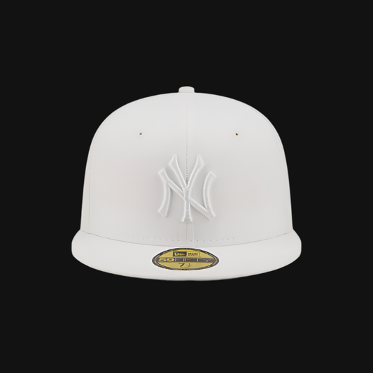 Basic White Yankees 59FIFTY Fitted