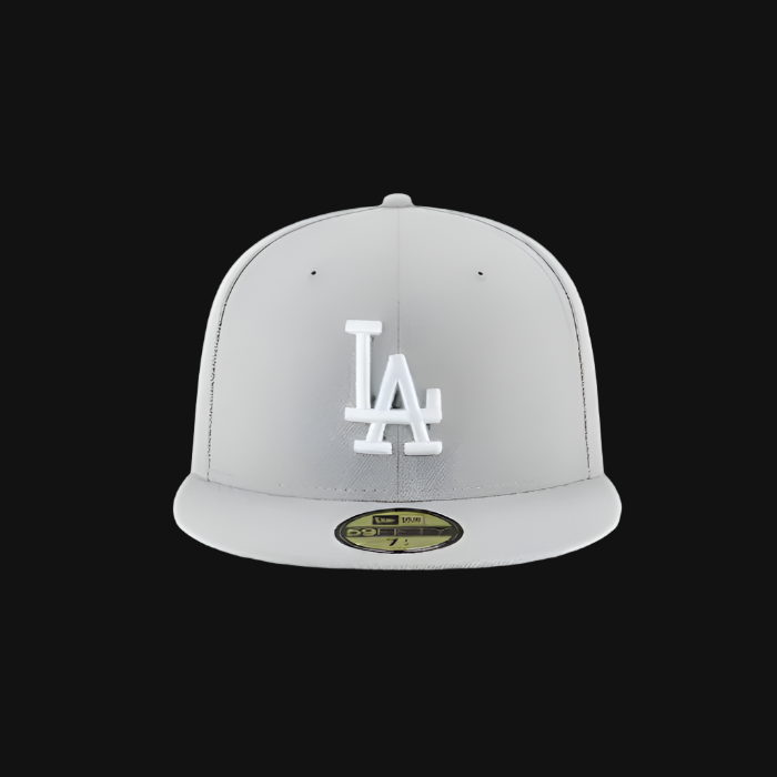 Gray LA Dodgers 59FIFTY Cap